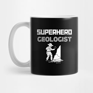 Superhero Geologist Mug